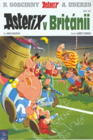 Carte Asterix v Británii René Goscinny