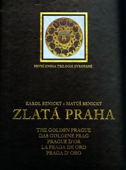Kniha Zlatá Praha - obrazová publ. Karol Benický