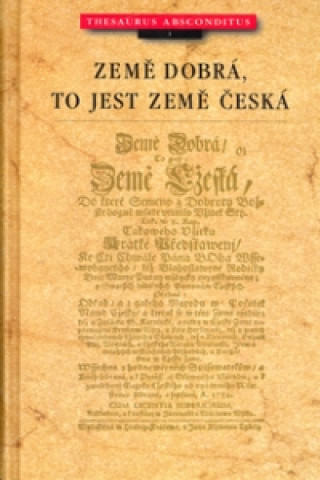 Книга Země dobrá, to jest země česká 