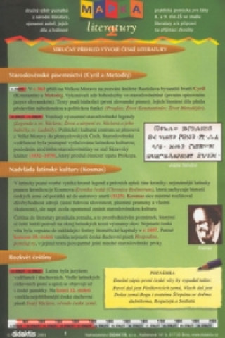 Carte Mapka literatury 2.díl Jana Košulanová