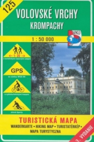 Nyomtatványok Volovské vrchy Krompachy 1 : 50 000 
