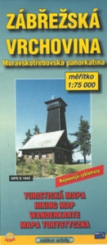 Tlačovina Zábřežská vrchovina 1:75 000 
