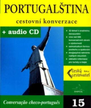 Kniha Portugalština cestovní konverzace + CD collegium