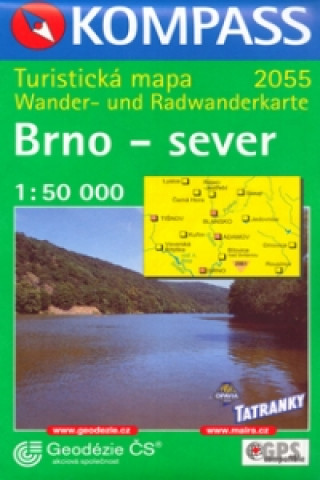 Materiale tipărite Brno - sever 1:50 000 