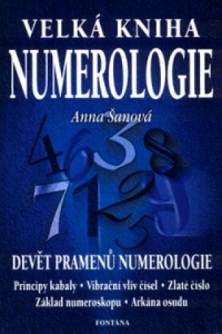 Книга Velká kniha numerologie Anna Šanová