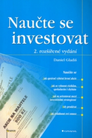 Książka Naučte se investovat Daniel Gladiš