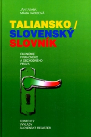 Kniha Taliansko / Slovenský slovník Ján Taraba