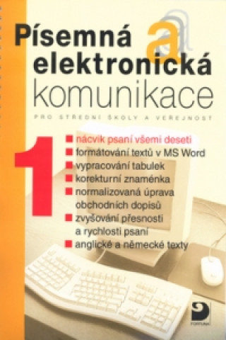 Kniha Písemná a elektronická komunikace 1 Jiří Kroužek