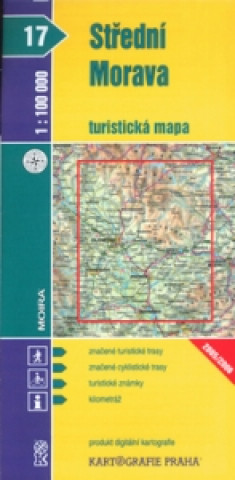 Materiale tipărite Střední Morava 1:100 000 