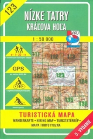 Articles imprimés Nízke Tatry, Kráľova Hoľa 1 : 50 000 collegium