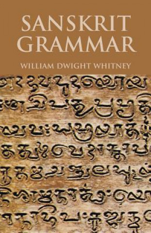 Carte Sanskrit Grammar William Dwight Whitney