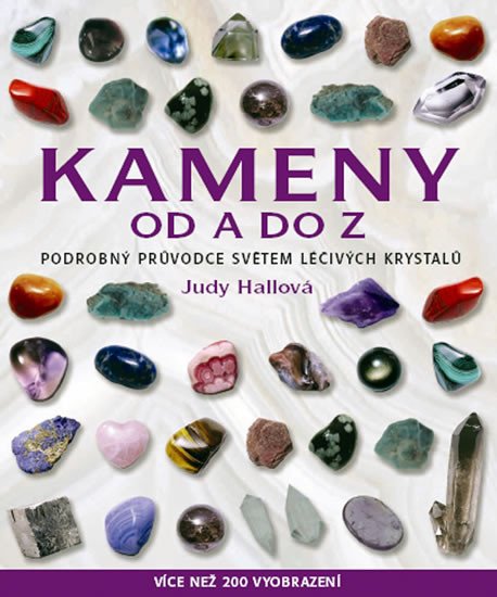 Book Kameny od A do Z Judy Hallová