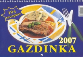 Könyv Gazdinka 2007 - nástěnný kalendář 