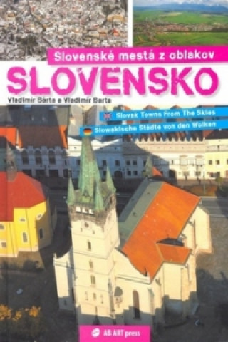 Book Slovenské mestá z oblakov Vladimír Barta
