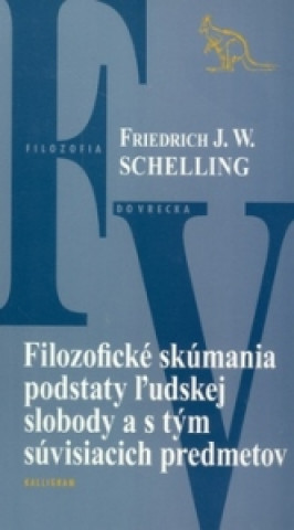 Kniha Filozofické skúmania podstaty ľudskej slobody a s tým súvisiacich predmetov Friedrich Wilhelm Joseph Schelling