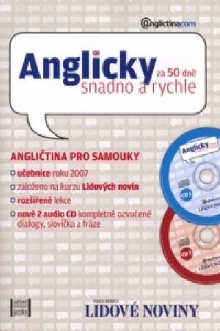 Könyv Anglicky za 50 dní! snadno a rychle Anglictina.com