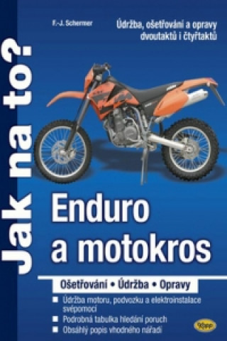 Kniha Enduro a motokros F. J. Scherner