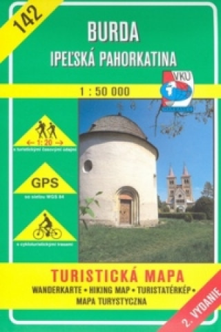 Materiale tipărite Burda Ipeľská pahorkatina 1:50 000 