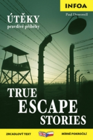 Kniha True Escape Stories/Útěky pravdivé příběhy Paul Dowswell