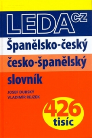 Kniha Španělsko-český a česko-španělský slovník Josef Dubský