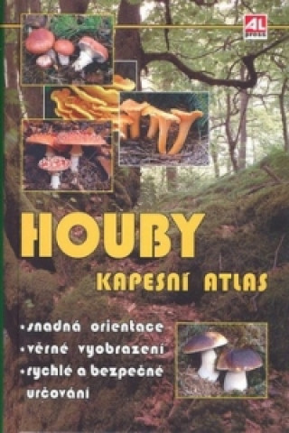 Book Houby Kapesní atlas Vladimír Antonín