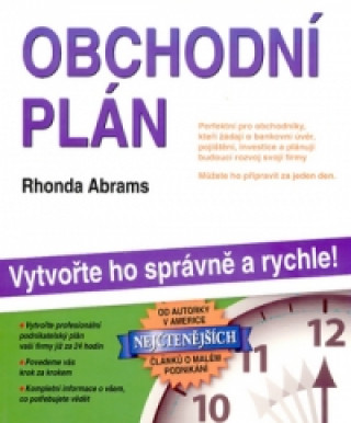 Kniha Obchodní plán Rhonda Abrams