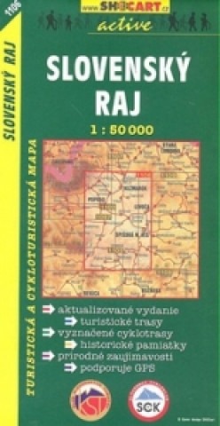 Materiale tipărite Slovenský ráj 1:50 000 