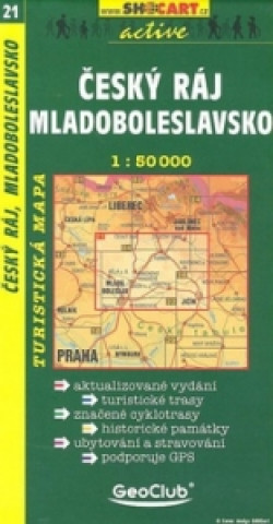 Materiale tipărite Český ráj, Mladoboleslavsko 1:50 000 