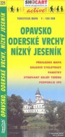 Materiale tipărite Opavsko, Oderské vrchy, Nízký Jeseník 1:100 000 