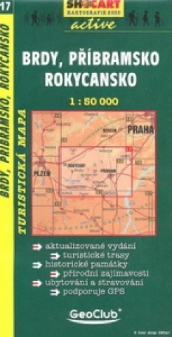 Nyomtatványok Brdy, Příbramsko, Rokycansko 1:50 000 
