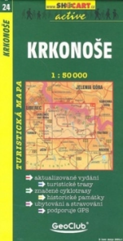 Printed items Krkonoše 1:50 000 
