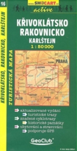 Nyomtatványok Křivoklátsko, Rakovnicko, Karlštejn 1:50 000 