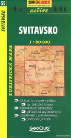 Materiale tipărite Svitavsko 1:50 000 neuvedený autor