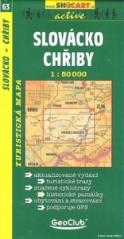 Materiale tipărite Slovácko Chřiby 1:50 000 