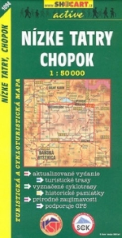Materiale tipărite Nízké Tatry, Chopok 1:50 000 