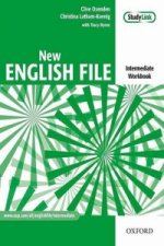 Carte New English file intermediate Workbook key + CD-ROM pack Clive Oxenden