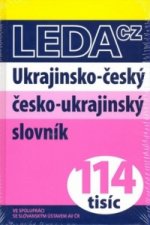 Kniha Ukrajinsko - český a česko - ukrajinský slovník Nikolaj Savický