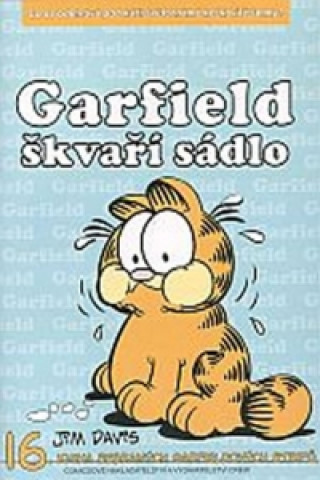 Książka Garfield škvaří sádlo Jim Davis