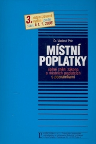 Libro Místní poplatky Vladimír Pelc