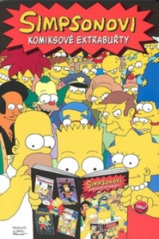 Book Simpsonovi Komiksové extrabuřty Bill Morrison