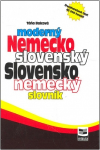 Book Moderný Nemecko slovenský Slovensko nemecký slovník Táňa Balcová