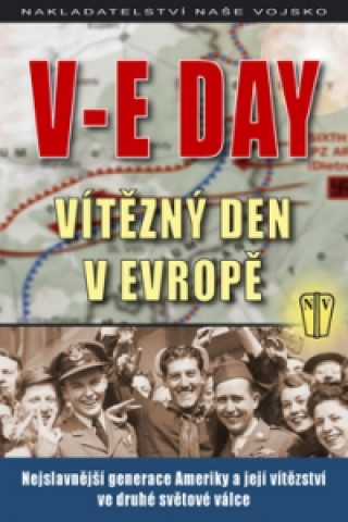 Knjiga V-E Day Vítězný den v Evropě collegium