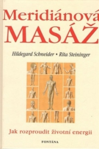 Kniha Meridiánová masáž Rita Schneider