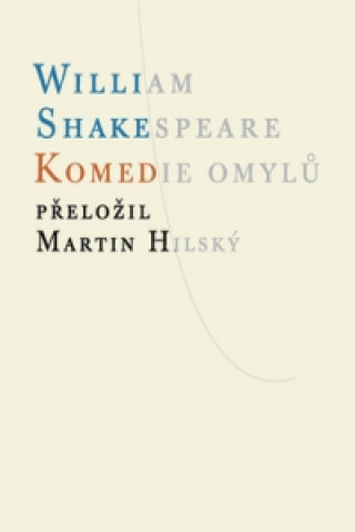 Book Komedie omylů William Shakespeare