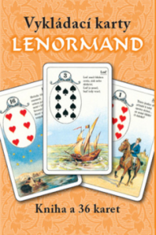 Materiale tipărite Lenormand - vykládací karty Mademoiselle Lenormand