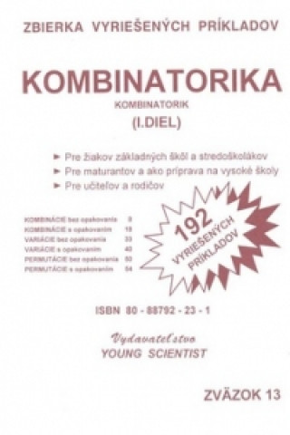 Книга Kombinatorika I.diel Marián Olejár