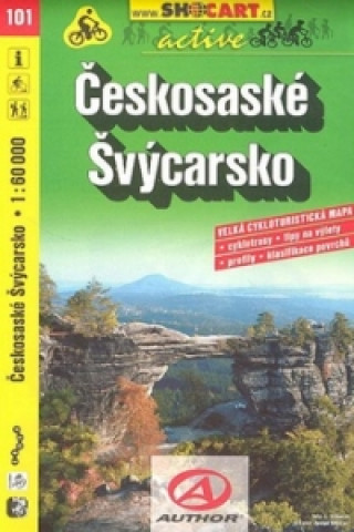 Materiale tipărite Českosaské Švýcarsko 1:60 000 