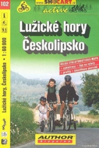 Materiale tipărite Lužické hory, Českolipsko 1:60 000 