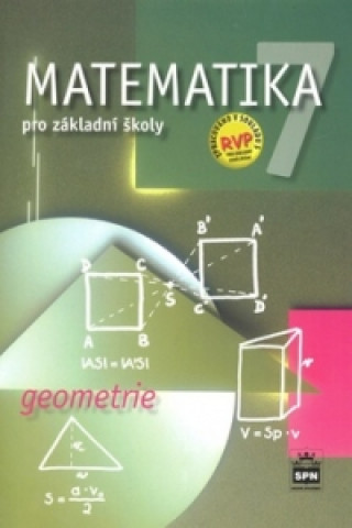 Book Matematika 7 pro základní školy Geometrie Michal Čihák
