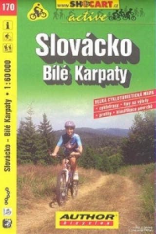 Tlačovina Slovácko Bílé Karpaty 1:60 000 
